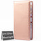 CANOPUS Big Rose Gold Car Registration and Insurance Holder, PU Leather Card Holder, Vehicle Glove Box Organizer for Auto, SUV, Truck